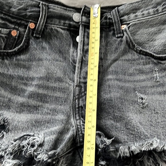 LEVI STRAUSS 501 HIGH RISE SHORTS - Picture 12 of 13